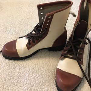 Men’s two tone boots